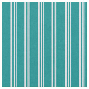 Lavender & Dark Cyan Lines Fabric