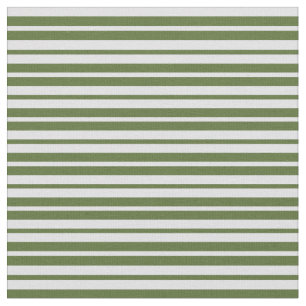 Lavender & Dark Olive Green Coloured Lines Fabric