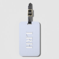 Lavender Double Layer Simple Initial Monogram