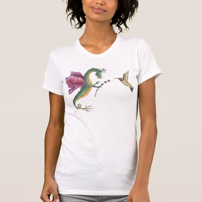Lavender Dragon t-shirt (Front)