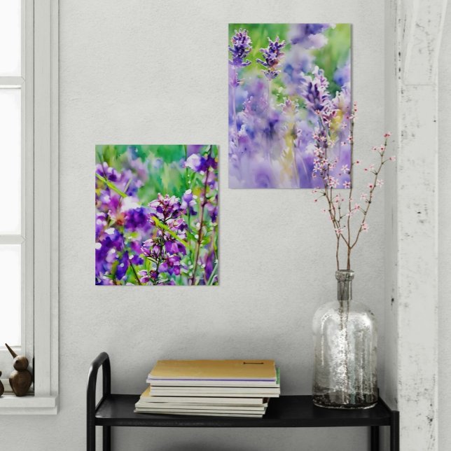 Lavender Dreamscapes: A Duet of Purple Serenity (Creator Uploaded)