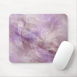 Lavender Dreamy Swirl Lilac Mauve Lavender Mouse Pad
