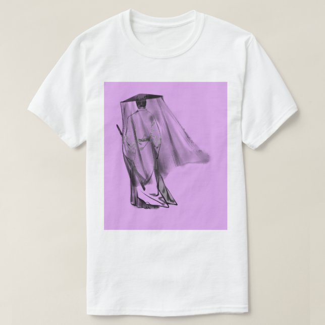 Lavender Elegance T-Shirt (Design Front)