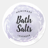 Lavender Essential Oil Craft Sticker Label