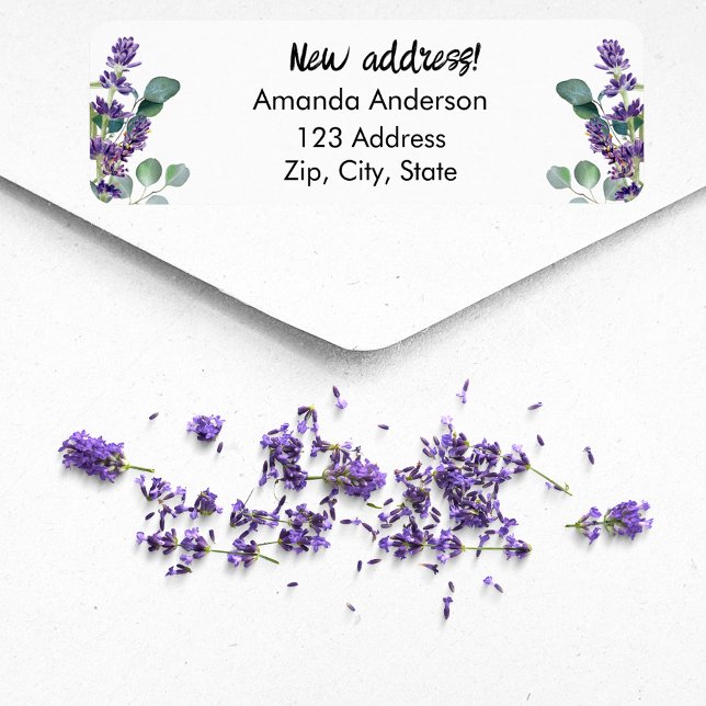 Lavender eucalyptus moved new return address (Creator Uploaded)
