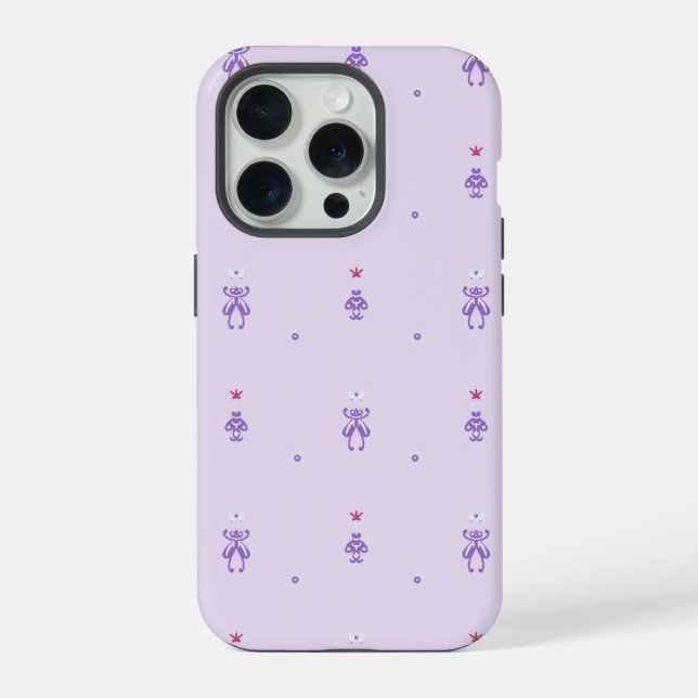 Lavender Fairy Runes  iPhone Case (Back)