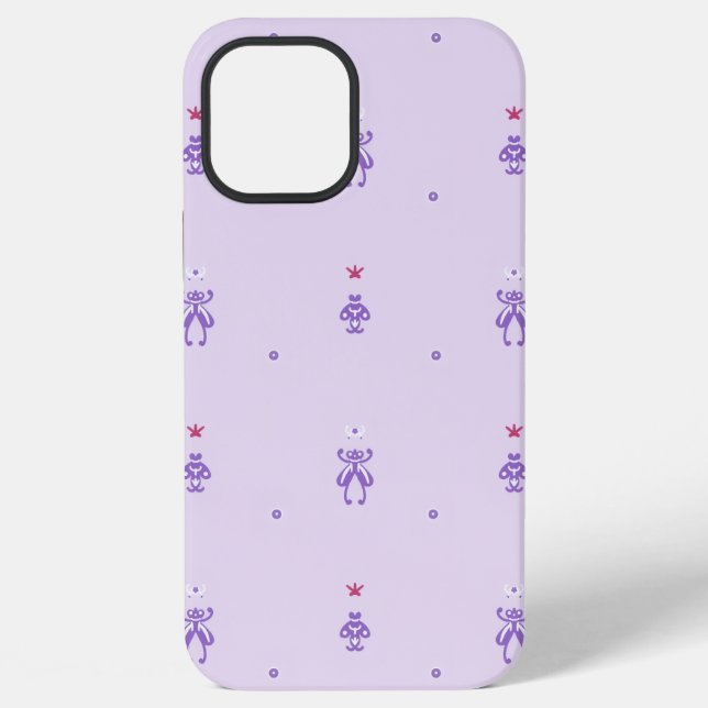 Lavender Fairy Runes  iPhone Case (Back)