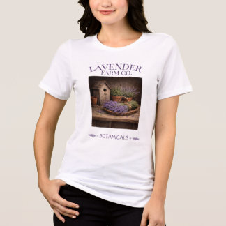 Lavender Farm Co Botanical T-Shirt Tri-Blend Shirt