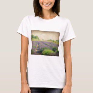 Lavender Farm - Distressed T-Shirt