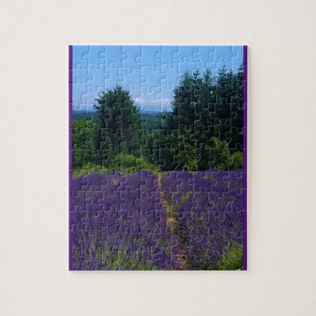 Lavender Farm Jigsaw Puzzle (Vertical)