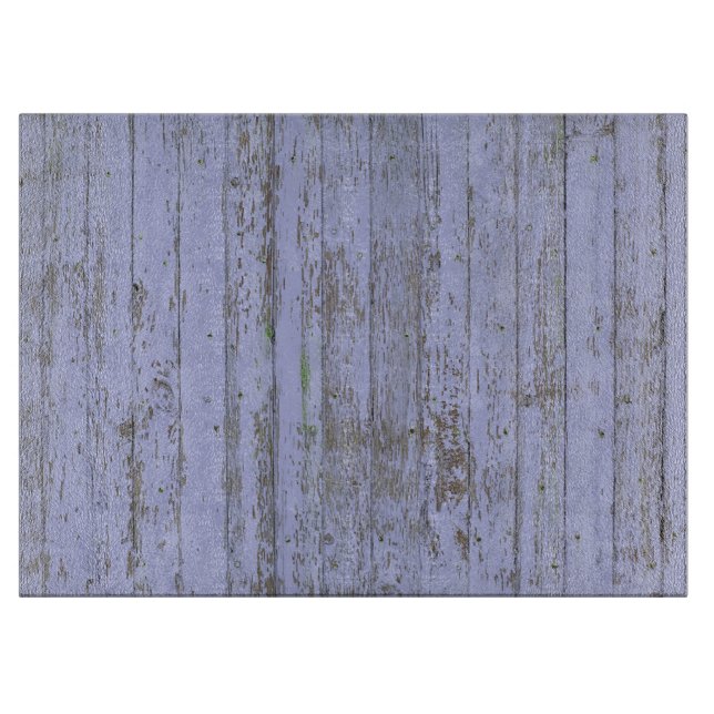 Lavender Faux Wood Texture Cutting Board (Front)
