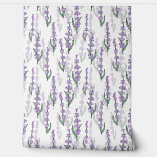 Lavender feald wallpaper