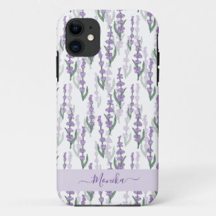 Lavender field provence purple flower Case-Mate iPhone case