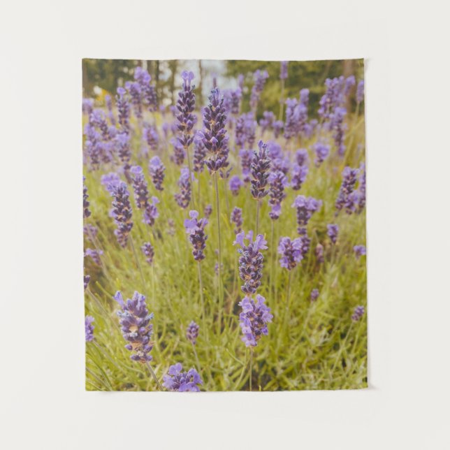 Lavender Field  Tapestry (Front)