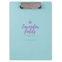 Lavender Fields Clip Board