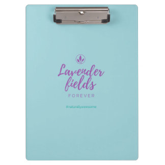 Lavender Fields Clip Board