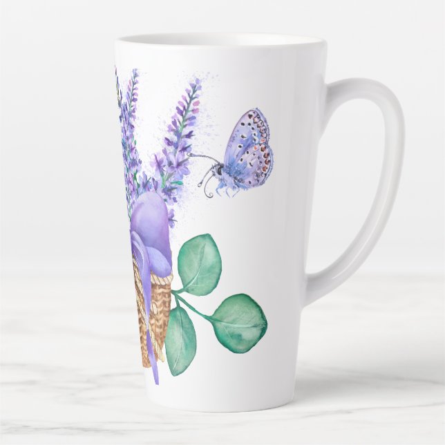 Lavender Fields Latte Mug 6 (Right)