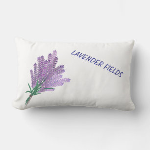 LAVENDER FIELDS LUMBAR CUSHION