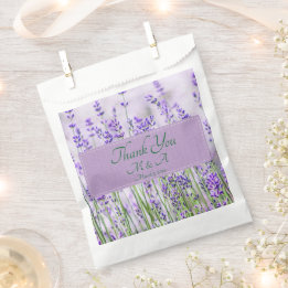 Lavender Fields Wedding Favour Bags