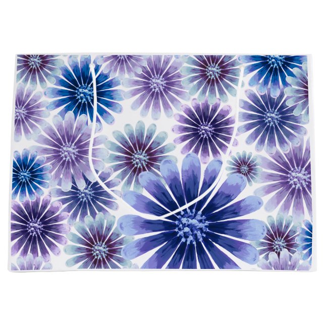 Lavender Floral Gift Bag (Front)