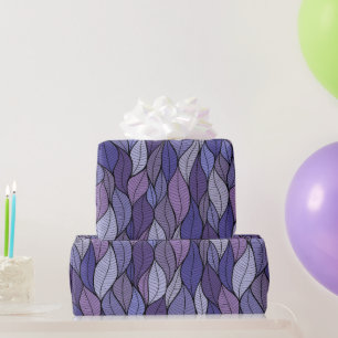 Lavender Floral Wrapping Paper