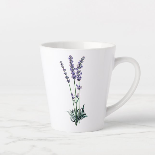 Lavender Flower Calm Mug (Right)