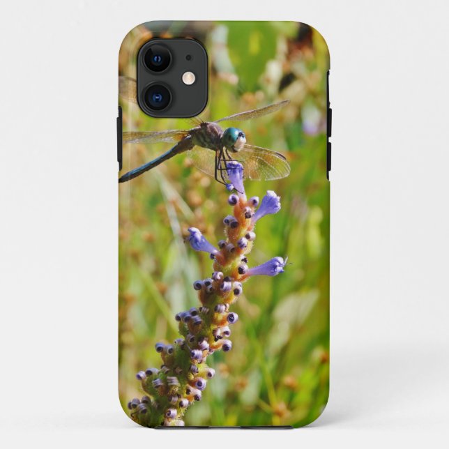 Lavender flower dragonfly Case-Mate iPhone case (Back)