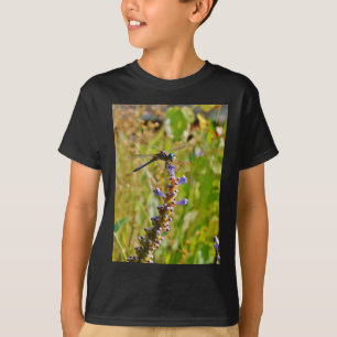 Lavender flower dragonfly T-Shirt