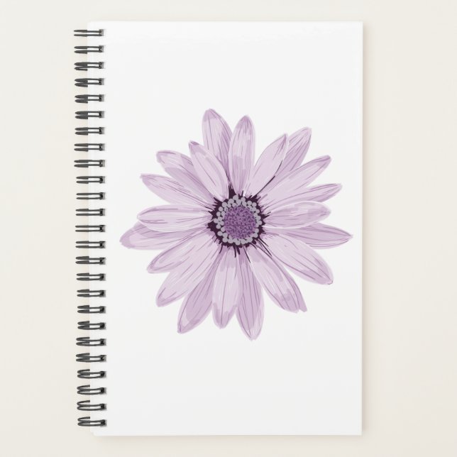 Lavender Flower Planner (Front)