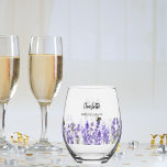 Lavender flowers bridesmaid<br><div class="desc">Transparent background. Personalise and add your bridesmaid's name. Black text. Decorted with lavender flowers and bees.</div>
