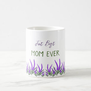 Lavender flowers coffee mug