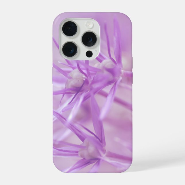 Lavender Flowers Purple iPhone Case (Back)