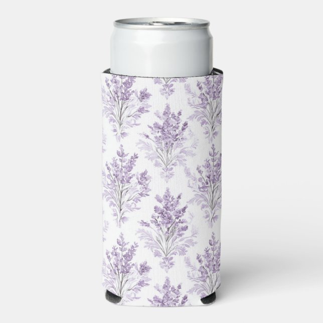 Lavender Flowers   Seltzer Can Cooler (Seltzer Front)