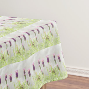 Lavender Flowers Tablecloth