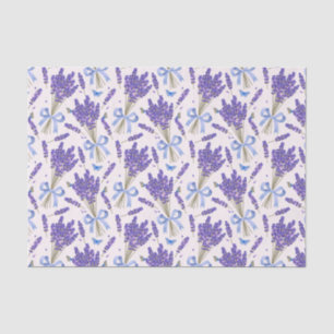 Lavender Flowers Tissue Paper