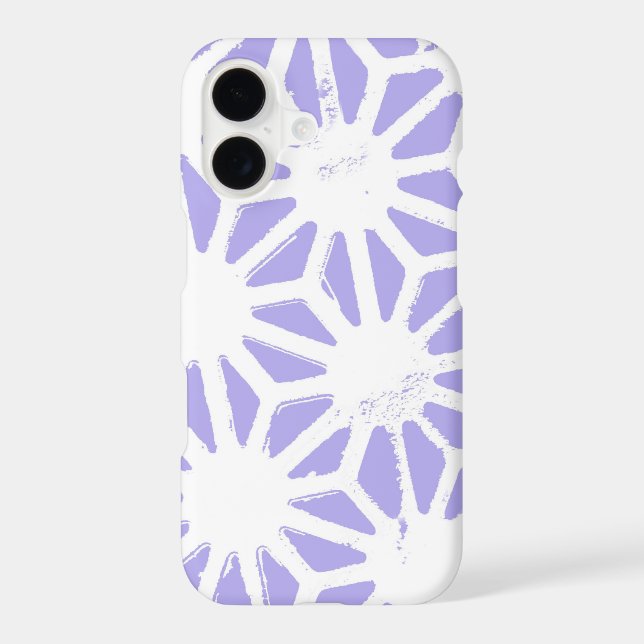 Lavender geometric pattern (Back)