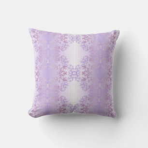 Lavender Grace Damask Cushion