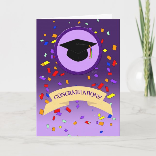 Lavender Graduation: Fierce Card (Front)