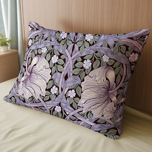 Lavender Green Pimpernel Vintage William Morris Pillowcase