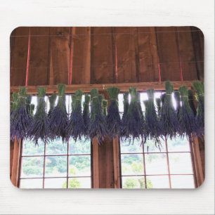 Lavender Hanging in a Barn Mouse Pad