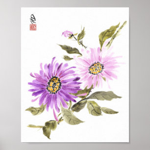 Lavender Harmony Poster