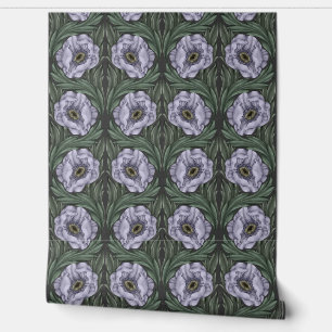 Lavender Haze Floral Wall Mural