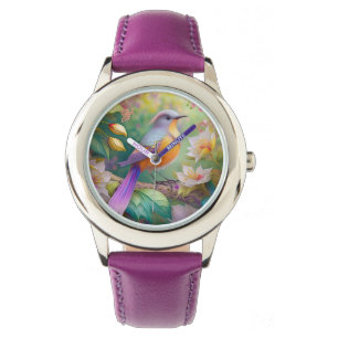 Lavender Headed Orange Breasted Fantasy Bird Watch