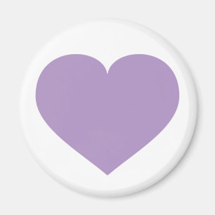 Lavender heart magnet