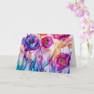 Lavender Hues - Personalised Mother’s Day Card 