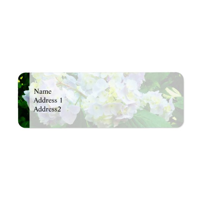 Lavender Hydrangea in Garden Save the Date (Front)
