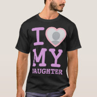 lavender i love my daughter | Funny Father's Day