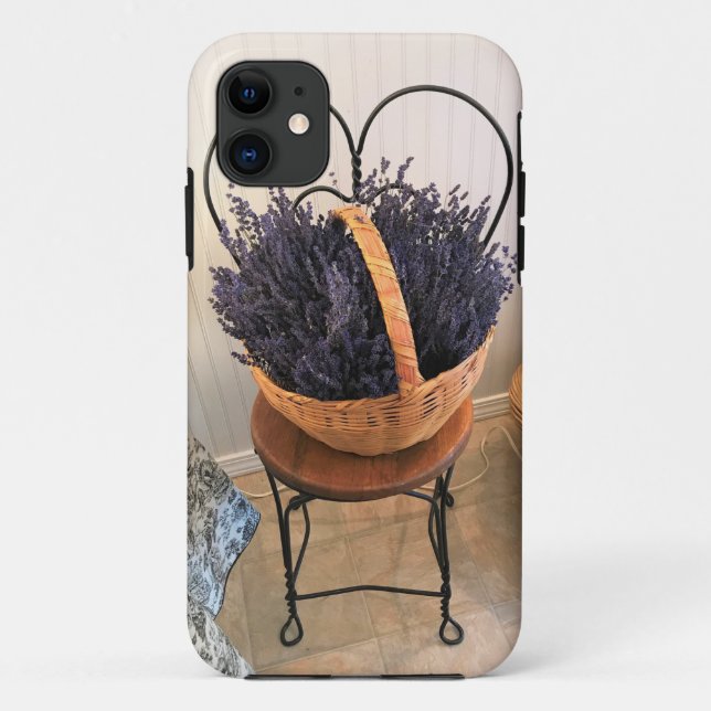 Lavender in a Basket Case-Mate iPhone Case (Back)