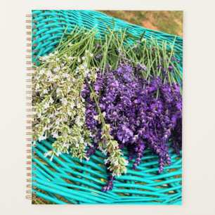 Lavender in a Basket Planner