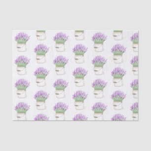 Lavender in a Bucket Tissue Paper